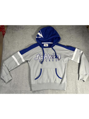 Tampa Bay Lightning Women Hoodie Medium G-III 4Her (Men XS)